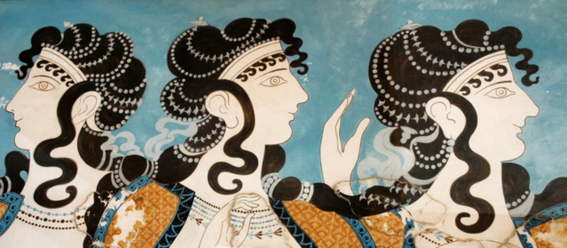 Crete Knossos Paintingsfaces